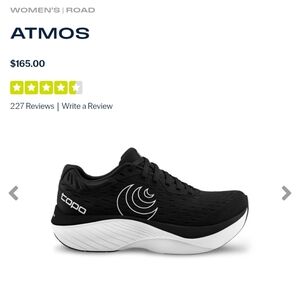 Women's Topo Atmos Running Shoes 9